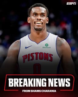 @ShamsCharania: BREAKING: All-NBA and All-Star center Jalen Duren has agreed to sign a five-year, $200 million fully...