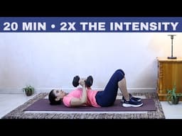 20 MIN Full Body Dumbbell Workout | 2 Rounds | Strength & Fat Burn (All Levels)