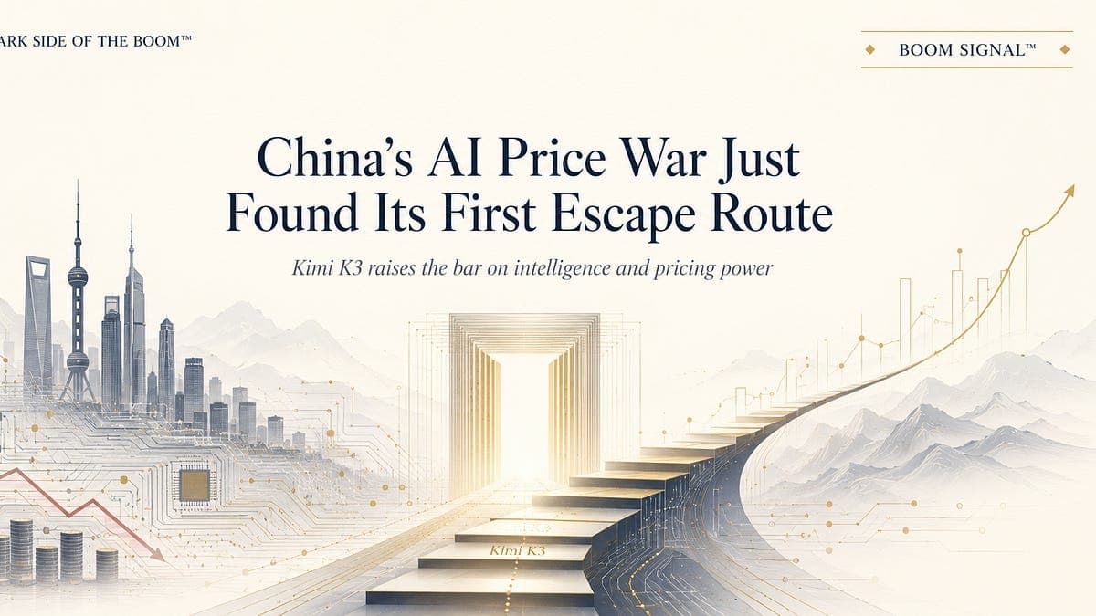 China's AI Price War Just Found Its First Escape Route