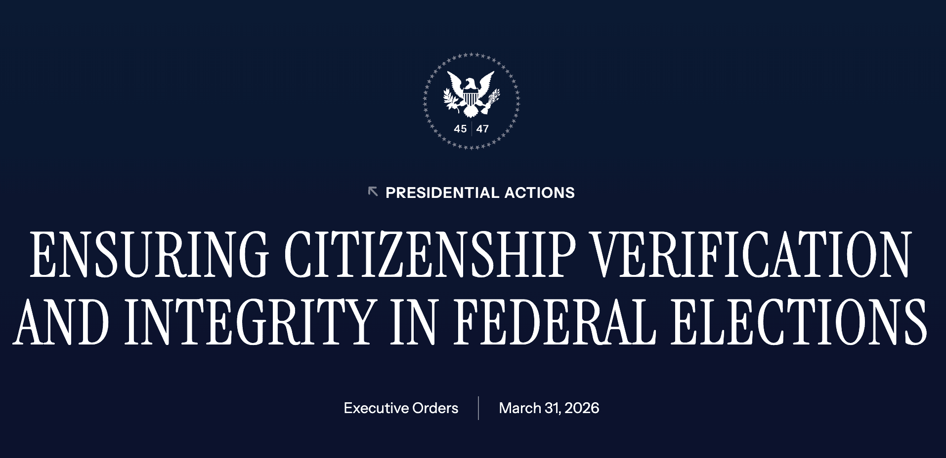 Trump's New Attempt To Keep You From Voting