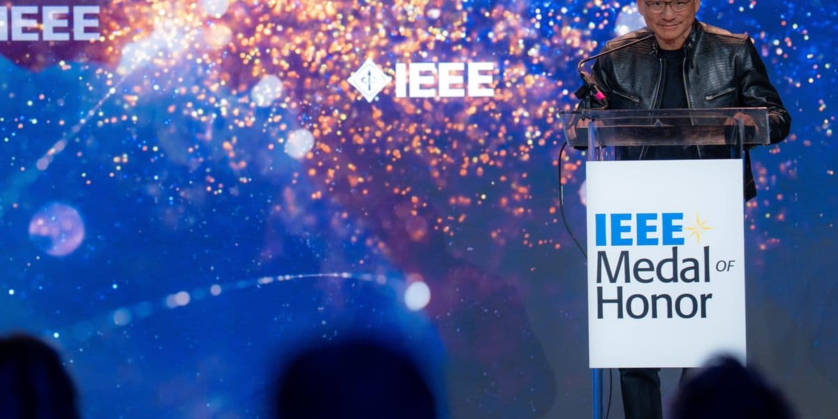 2026 IEEE Medal of Honor Goes to Nvidia's Jensen Huang