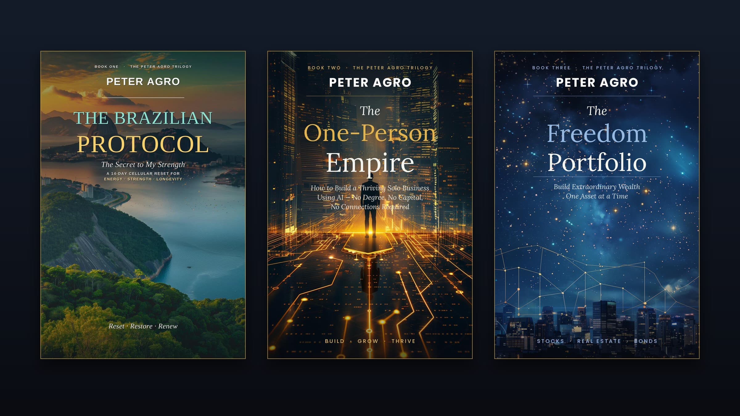 The Peter Agro Trilogy: Health, Business & Wealth