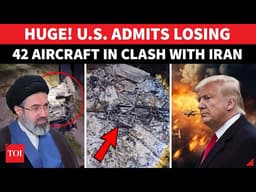 ’42 US Aircraft DESTROYED’: Big Win For Iran As Trump Admits MAJOR LOSS In Clashes With IRGC