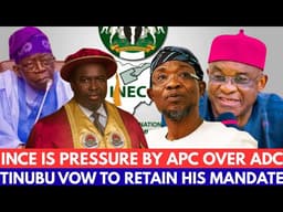BREAKING: MAJOR POLITICAL CLASH BWT APC,INEC AND ADC AS A DISCONTINUE OF DAVID LED ADC