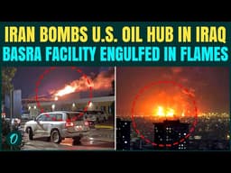 Iran BOMBS U.S. Oil Site In Iraq - Massive Fire Erupts as Iran’s ATTACKS On US Oil Infra Begins