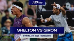 Ben Shelton vs. Marcos Giron Highlights | Stuttgart 2026 Round 2