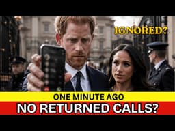 1 MIN AGO: 🚨 “NO RETURNED CALLS!” Prince Harry Reportedly Faces UK Security Freeze-Out