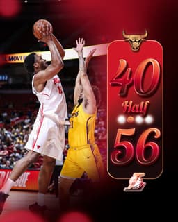 @chicagobulls: Intermission time.

Caleb: 11 points
Tobe: 10 points https://t.co/S8Zd6SJj17