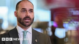A nova ofensiva de Eduardo Bolsonaro nos EUA por sanções ... - BBC