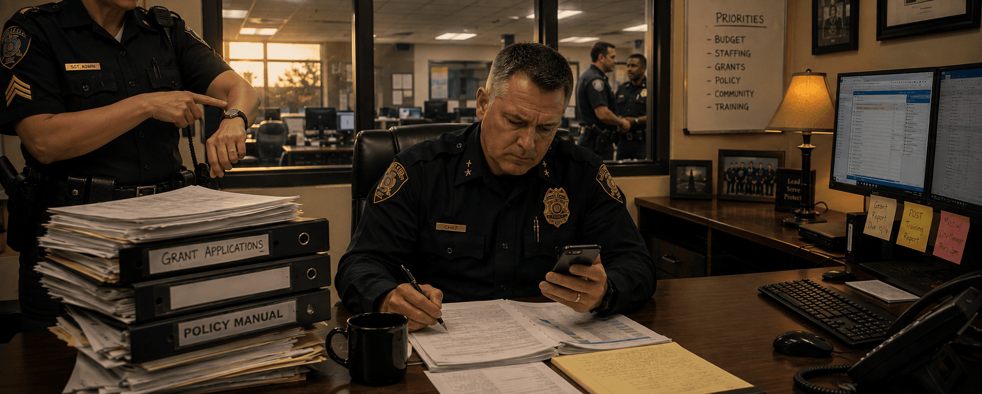 Reducing administrative burnout in public safety