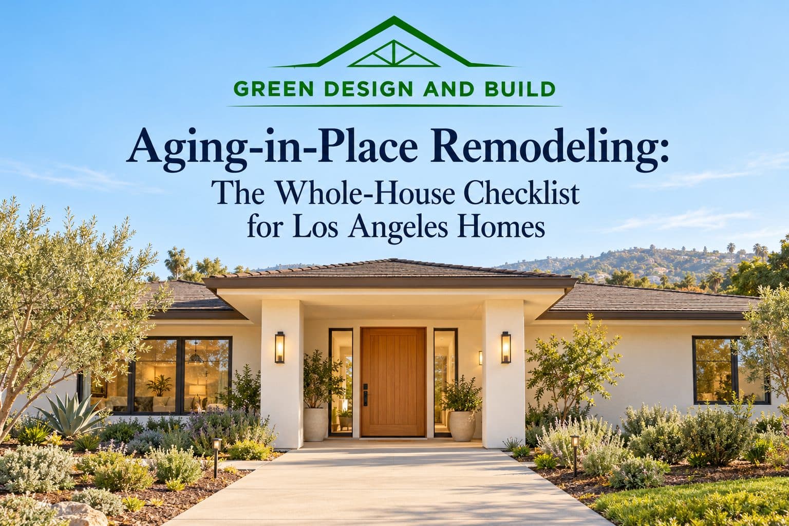 Aging-in-Place Remodeling: A Whole-House Checklist for LA