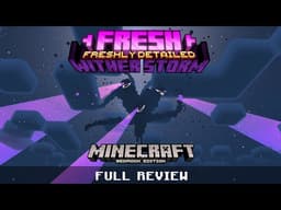 FWS: Freshly Detailed Wither Storm Bedrock Port Full Review | Minecraft Bedrock Add-On