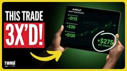 How This AMD Trade Turned Into a 3X Options WIN (Step-by-Step)