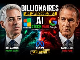 Bill Ackman vs Daniel Loeb: The AI Stock War Over Microsoft, Meta & Google