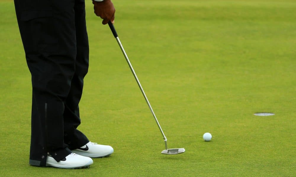 Tiger Woods opts for lead tape on his Newport 2 rather ...