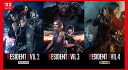 Our Switch 2 video of Resident Evil 2 3 & 4
