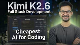 Kimi K2.6: The Open-Source AI Model for Vibe Coding That Outperforms Opus 4.7 & Gemini 3.1 Pro