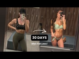 THE FASTEST WAY TO LOSE FAT IN 30 DAYS (women 35-50)
