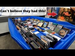 Thrift store media hunting for DVDs VHS CDs - Goodwill and more