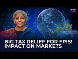 How Will FPI Tax Relief Impact The Rupee & Indian Stock Markets: Manish Sonthalia Explains
