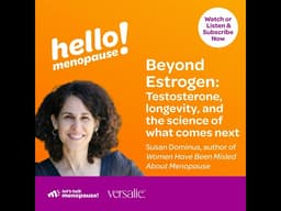 Beyond Estrogen: Testosterone, longevity, and the science of what comes next: Susan Dominus, New ...