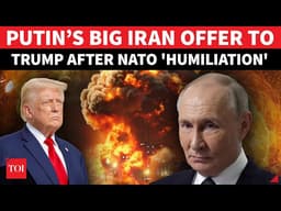 Putin TAUNTS Trump, Then Drops ‘EXCLUSIVE Iran Deal' After NATO’s Brutal Snub To US | Watch