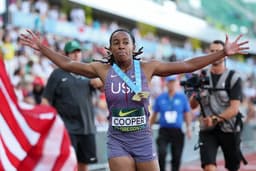 @LylesNoah reposted: COOPER ON THE LINE 🤯

🇺🇸’s Madeline Cooper storms to 12.91 world U20 lead to cli...