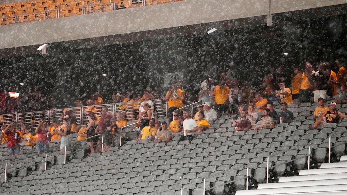 Thunderstorms could impact ASU football game against ...