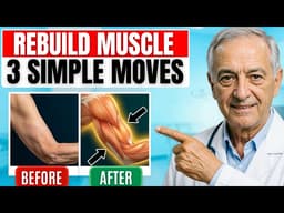 The ONLY 3 Exercises Seniors Need To REBUILD Muscle Without a Gym (60+) - Daily Resistance Routine