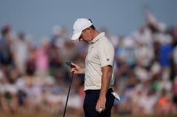 Seven shots back at British Open, Rory McIlroy frustrated ...