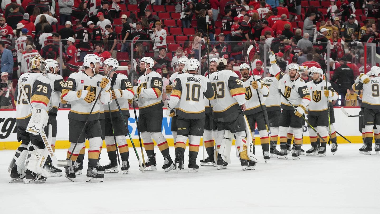 Here are some statistics that show the importance of the Golden Knights winning Game 2