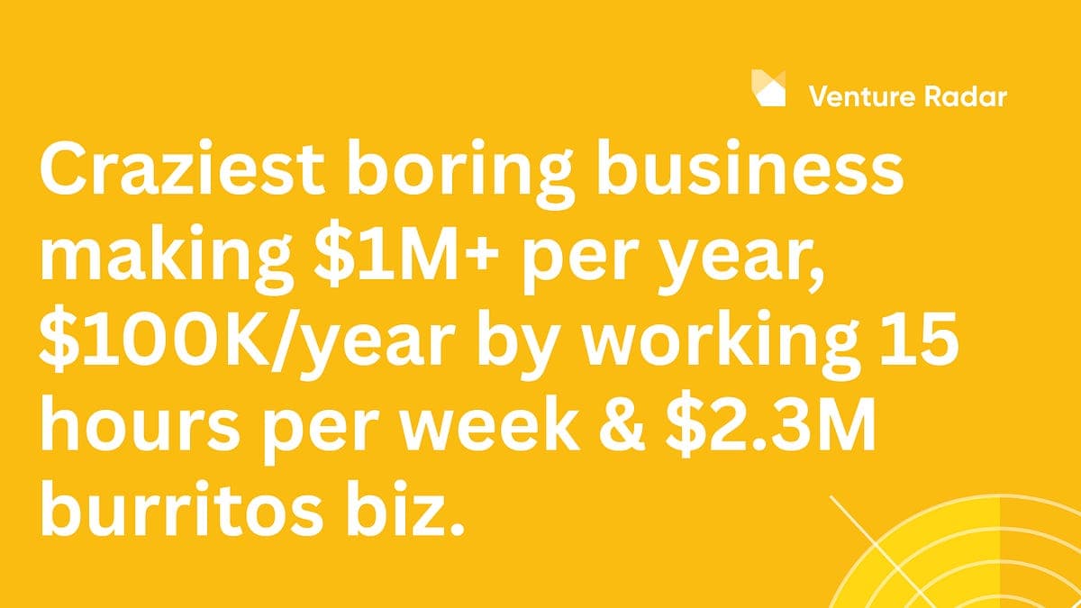 Craziest boring business making $1M+ per year, $100K/year ...