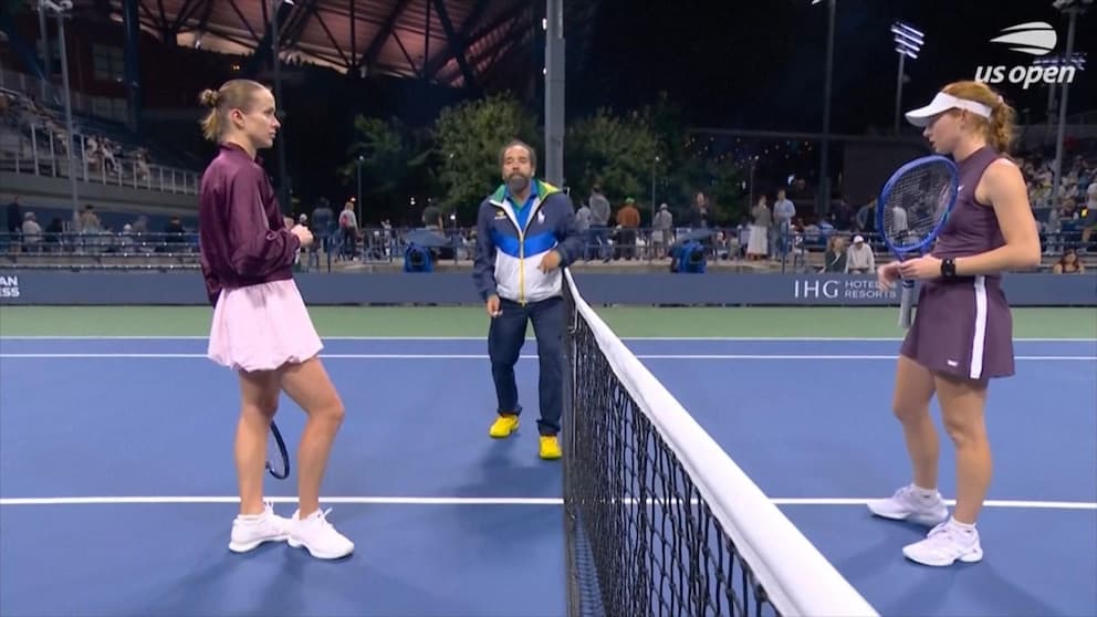 Video Top tennis stars battle for position at US Open - ABC News