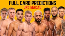 UFC Macau Song vs Figueiredo Full Card Predictions & Breakdown