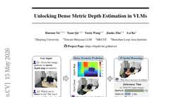 Unlocking Dense Metric Depth Estimation in VLMs