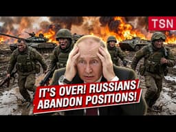 JUST NOW! PUTIN IN CRITICAL SITUATION! UKRAINIAN DRONES FORCE RUSSIANS TO DROP WEAPONS AND FLEE!