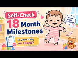 Fast Self-Check 18 Month Milestones : Is Your Child on Track? Brain & Body Development+ Tips
