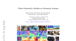 Video Generative Models as Geometry Learner