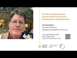 The Allure of Modernization: Guizhou’s Shift from Inclusive Development to Indebted Growth