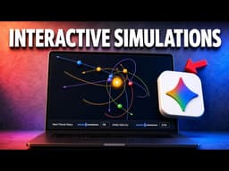 How to Make INTERACTIVE Simulations with Gemini AI