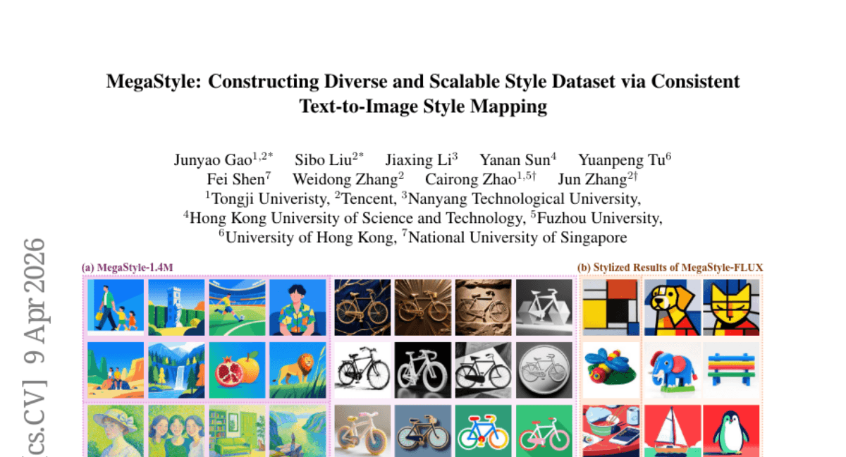 MegaStyle: Constructing Diverse and Scalable Style Dataset via Consistent Text-to-Image Style Mapping