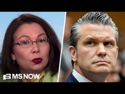 Sen. Duckworth blasts Hegseth: 'Incompetent fool and misogynist'