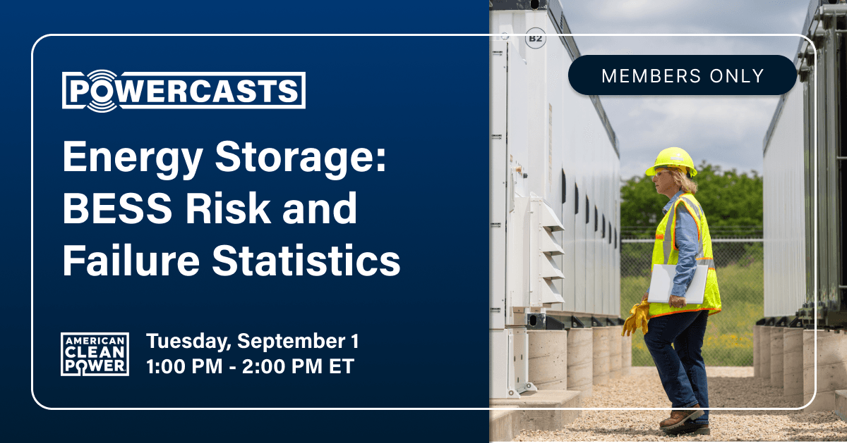 Energy Storage: BESS Risk and Failure Statistics