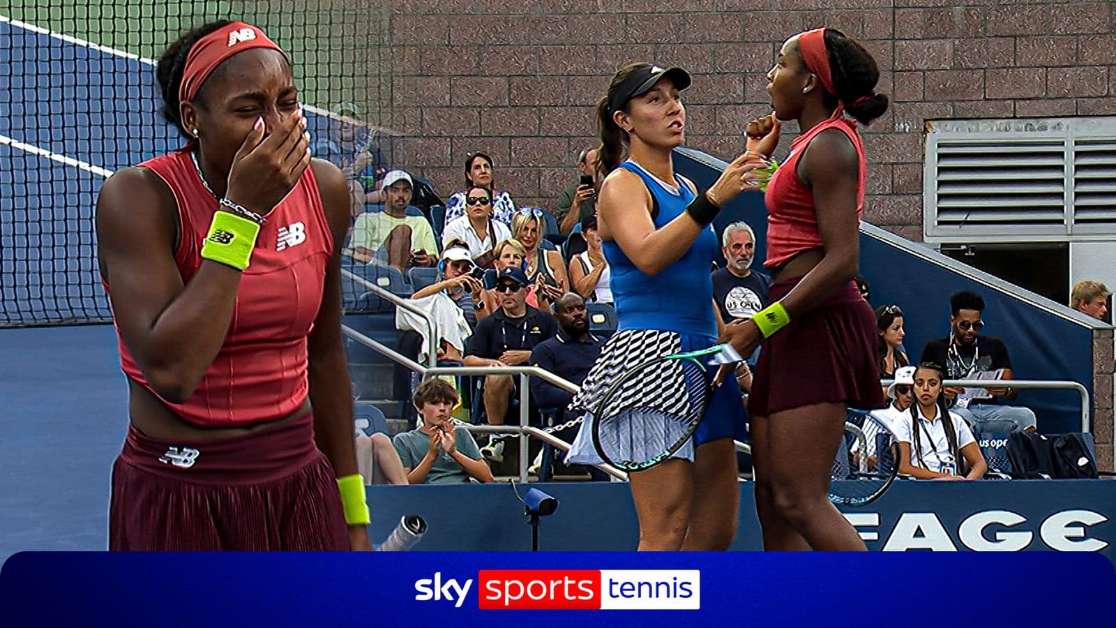 Coco Gauff thought she had won the match with Jessica ...