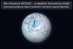 @huggingface reposted: 🌍Today we release Mosaic, a probabilistic weather model that shifts the Pareto f...