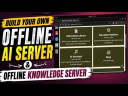 Build Your Own Offline Knowledge & AI Server