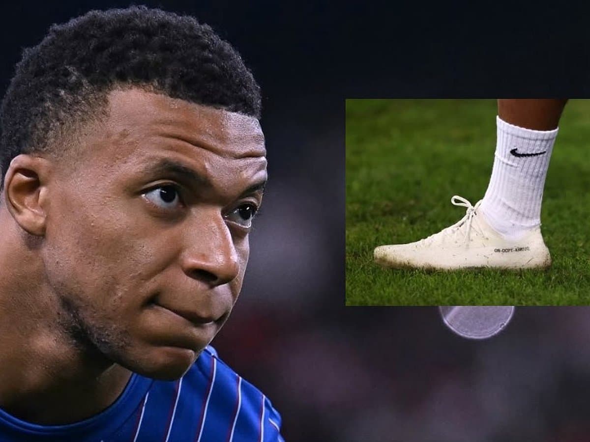 Kylian Mbappe Debuts On Football Boots in France vs ...
