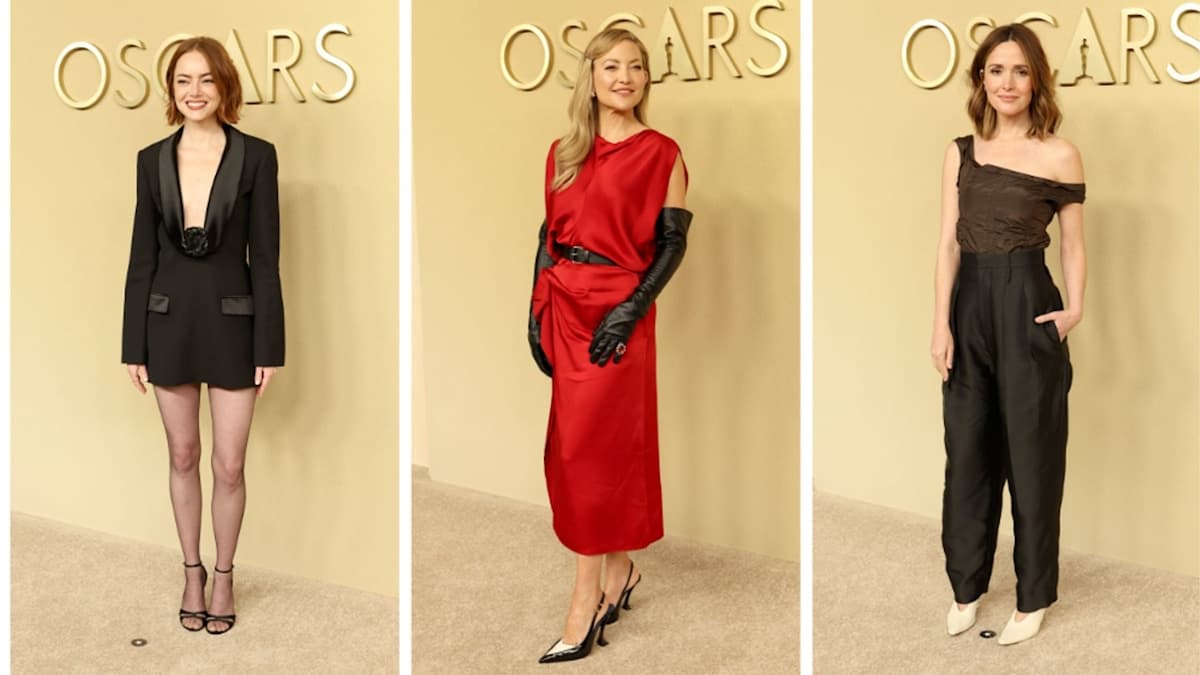Kate Hudson leads the best-dressed in sizzling red gown at 98th Oscars Nominees Luncheon | HELLO!