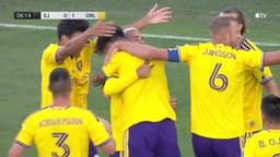 @MLS: David Brekalo left wide open for the early goal. 👀

📺 Apple TV: https://t.co/PKMxwwUeuQ https://t.co...