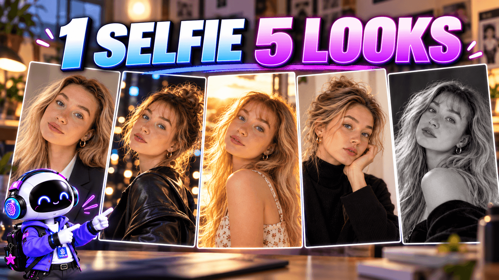 AI Photoshoot Generator from One Selfie